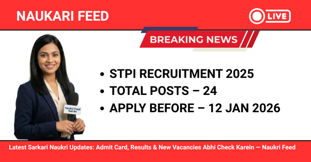 STPI Recruitment 2025