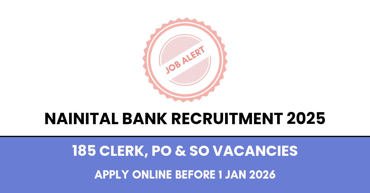 Nainital Bank Recruitment 2025