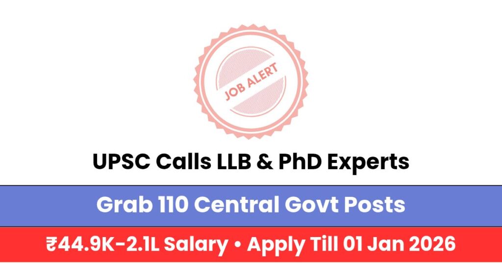 UPSC CGPDTM Examiner
