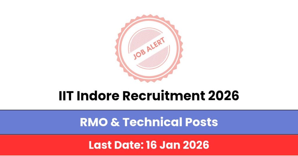 IIT Indore Recruitment 2026