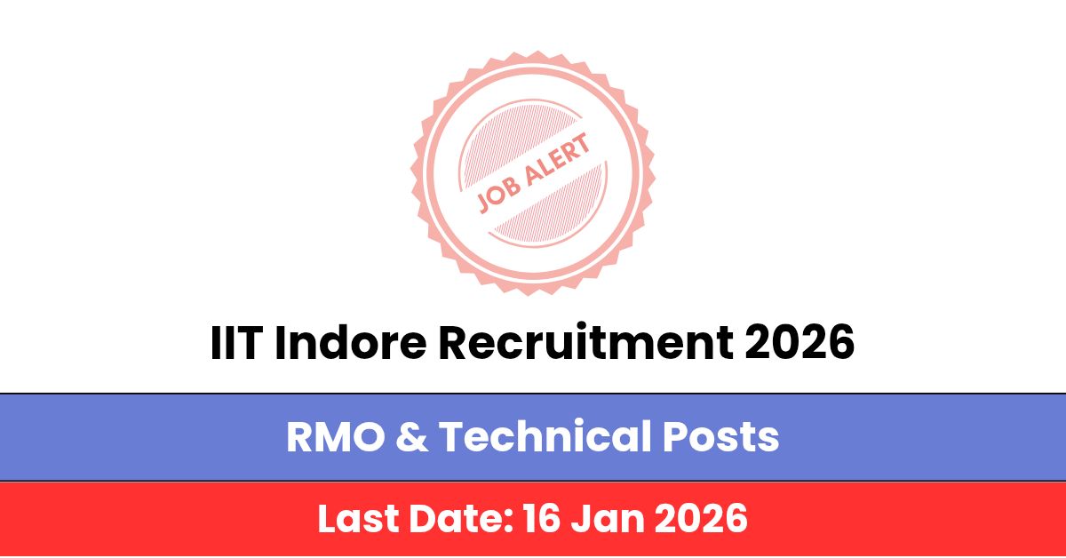 IIT Indore Recruitment 2026